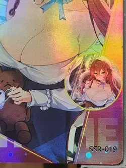 Goddess Story Absolute Terror Field Waifu SSR Spicy Night Lingerie Card SSR-019 - Image 2