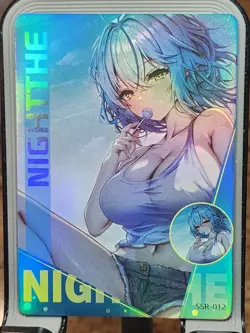 Goddess Story Absolute Terror Field Waifu SSR Spicy Night Lingerie Card SSR-012 - Image 1