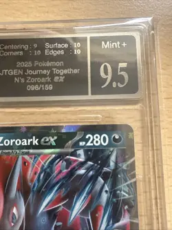 N's Zoroark Ex 098/159 Pokemon TCG Card Journey Together English - Mint 9.5 - Image 3