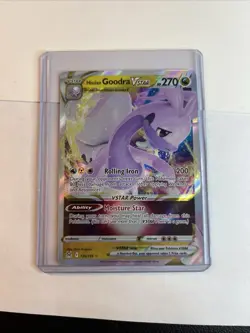 Hisuian Goodra V 187/196 - Lost Origin - Full Art Ultra Rare Pokemon TCG Card NM - Image 3