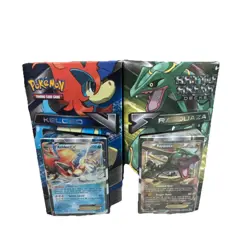 Pokemon Battle Arena Decks Rayquaza vs Keldeo EX Cards Foil 2 Decks 2016 - Image 3