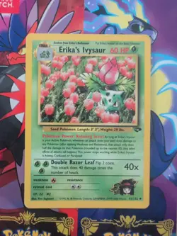 Erika's Ivysaur Gym Challenge 41/132 Unlimited Uncommon Card Pokemon Card MP - Image 1
