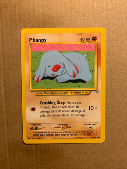 Phanpy 76/105 Neo Destiny - Common Pokemon Card - NM - Image 1