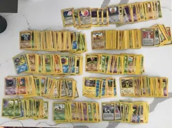 BULK Pokemon Cards 500 Count WOTC Era Base to Expedtion NO HOLOS - Image 1