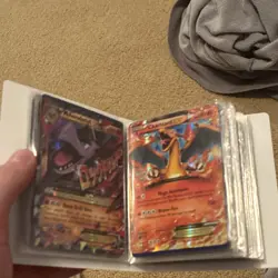 Pokemon TCG EX GX Card Lot Binder Holo Charizard Flareon Mew Solgaleo Victini - Image 3