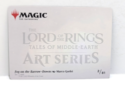 Fog on the Barrow-Downs - The Lord of the Rings - Gold Stamped - Art Card - 2/81 - Image 2