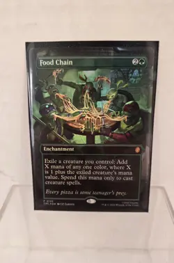Magic the Gathering TMNT Food Chain Borderless Foil Promo *Near Mint* - Image 1