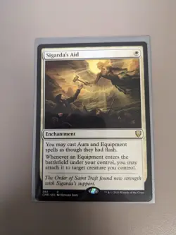 Sigarda's Aid / Magic The Gathering MTG /Commander Legends Regular - Image 1