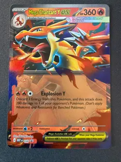 MEGA CHARIZARD Y EX 030 MEGA EVOLUTIONS POKEMON (PROMO, NM) - Image 1