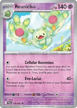 Reuniclus 039/086 [Master Ball] Reverse Holo - Black Bolt Pokemon - Image 1