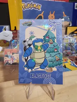 Pokemon Merry Christmas Card Database - Christmas Blastoise - Image 1