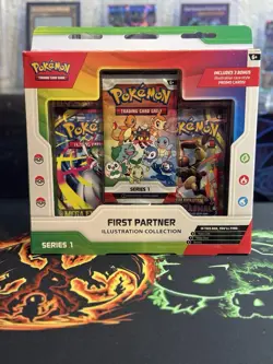 Pokemon TCG First Partner Illustration Collection Series 1 Box Sealed New - Image 1