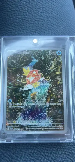 Pokemon Magikarp 203/193 Sv02: Paldea Evolved Illustration Rare Full Art Holo - Image 1