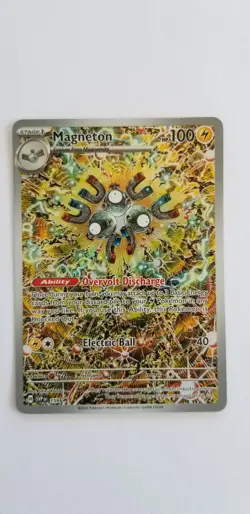 2024 Pokemon TCG Magneton 159 Scarlet & Violet Promo Holo Nr Mint* - Image 1