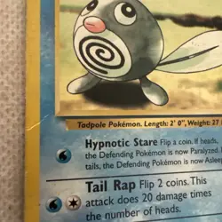 Misty’s Poliwag 87/132 - Gym Heroes Pokemon Vintage TCG LP - Image 2