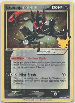 Greninja Star SWSH144/SWSH144 Promo Sword & Shield Promo Near Mint - Image 1
