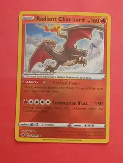 Pokemon Sword & Shield Crown Zenith Radiant Charizard 020/159 - Image 1