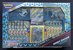 Crown Zenith Shiny Zacian Premium Figure Collection (Pokemon) Sealed - Image 1