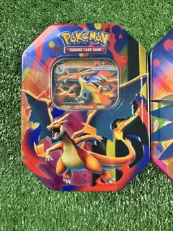 Pokemon TCG: Mega Charizard EX X & Y Tin Bundle Set Brand New ✅ Fast Ship 🚚 - Image 2
