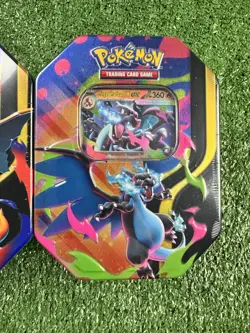 Pokemon TCG: Mega Charizard EX X & Y Tin Bundle Set Brand New ✅ Fast Ship 🚚 - Image 3