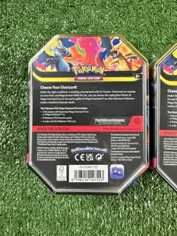 Pokemon TCG: Mega Charizard EX X & Y Tin Bundle Set Brand New ✅ Fast Ship 🚚 - Image 4