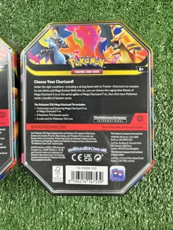 Pokemon TCG: Mega Charizard EX X & Y Tin Bundle Set Brand New ✅ Fast Ship 🚚 - Image 5