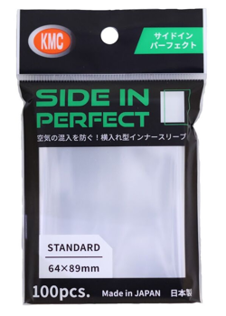1000 KMC Perfect Inner Sleeves SIDE IN Card Protectors Barrier Standard 64x89mm - Image 2