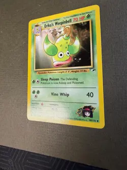 Pokemon Erika's Weepinbell 49/132 Gym Heroes Unlimited NM - Image 3