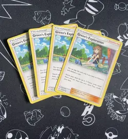 Pokemon TCG Green's Exploration Unbroken Bonds 175/214 Regular Playset X 4 - Image 1
