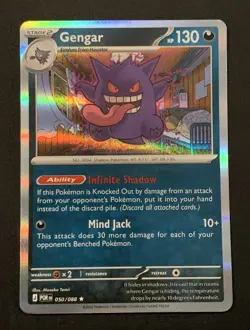 Gengar 050/088 - Holo Rare - Mega Evolution: Perfect Order - Pokemon TCG - Image 1