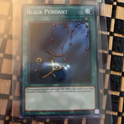 Yugioh Black Pendant SRL-EN003 Super Rare 25th Anniversary NM - Image 1