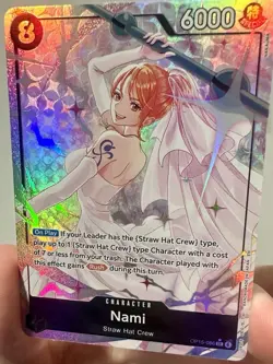 Nami Alternate Art SR OP15-086 Adventure on Kami's Island Foil ENGLISH NM - Image 1