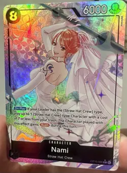 Nami Alternate Art SR OP15-086 Adventure on Kami's Island Foil ENGLISH NM - Image 2