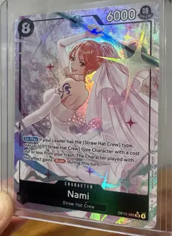 Nami Alternate Art SR OP15-086 Adventure on Kami's Island Foil ENGLISH NM - Image 5