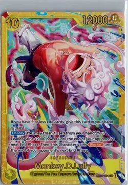 Monkey D. Luffy OP15 EB04-061 SEC ONE PIECE TCG ENGLISH NM - Image 1