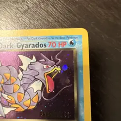 Dark Gyarados 8/82 Pre Release Team Rocket Holo Rare Pokemon Card - Image 3