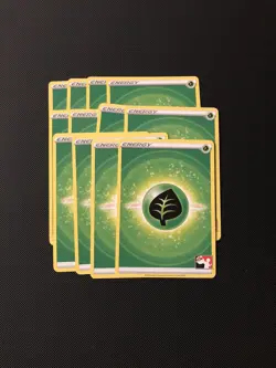 12x Grass Energy Pokemon League Prize Pack Series 3 Card NM Pack Fresh DE - Image 1