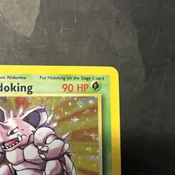 Nidoking 11/102 Holo Rare Base Set Pokemon Card Vintage WOTC Unlimited - Image 3