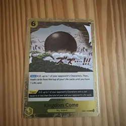 Kingdom Come EB01-059 One Piece TCG Card English Memorial Collection - Image 1