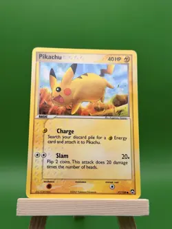 Pikachu 57/108 EX Power Keepers Pokemon TCG Card NM - Image 1