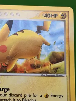 Pikachu 57/108 EX Power Keepers Pokemon TCG Card NM - Image 4