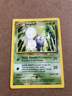 Jumpluff 7/111 Holo Rare Neo Genesis Pokemon Card - Image 1