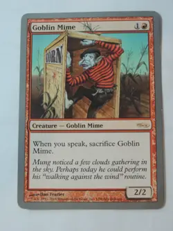 MTG - Goblin Mime - Arena Promo 2004 - LP - Image 1