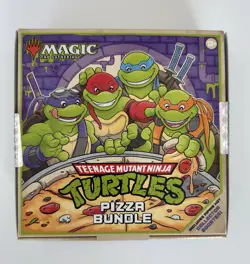Pizza Bundle Teenage Mutant Ninja Turtles TMNT MTG Magic The Gathering NEW - Image 1