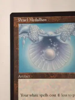 Magic The Gathering Tempest Pearl Medallion #300 LP/NM BB - Image 2