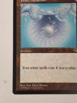 Magic The Gathering Tempest Pearl Medallion #300 LP/NM BB - Image 5