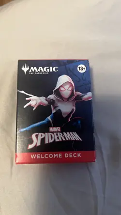 RED MTG Marvel Spiderman Welcome Deck SDCC 2025 Magic The Gathering Spider-Gwen - Image 1
