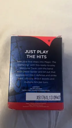 RED MTG Marvel Spiderman Welcome Deck SDCC 2025 Magic The Gathering Spider-Gwen - Image 2
