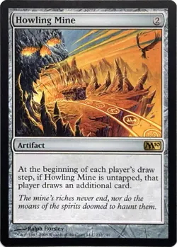 Magic: The Gathering Artifact Howling Mine Howling Mine Rare - Image 1