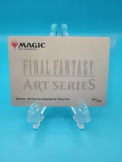 MTG Shadow, Mysterious Assassin Art Card Art Series:FINAL FANTASY (AAFIN) 26/53 - Image 2